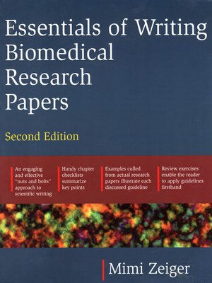 cover image of Essentials of Writing Biomedical Research Papers